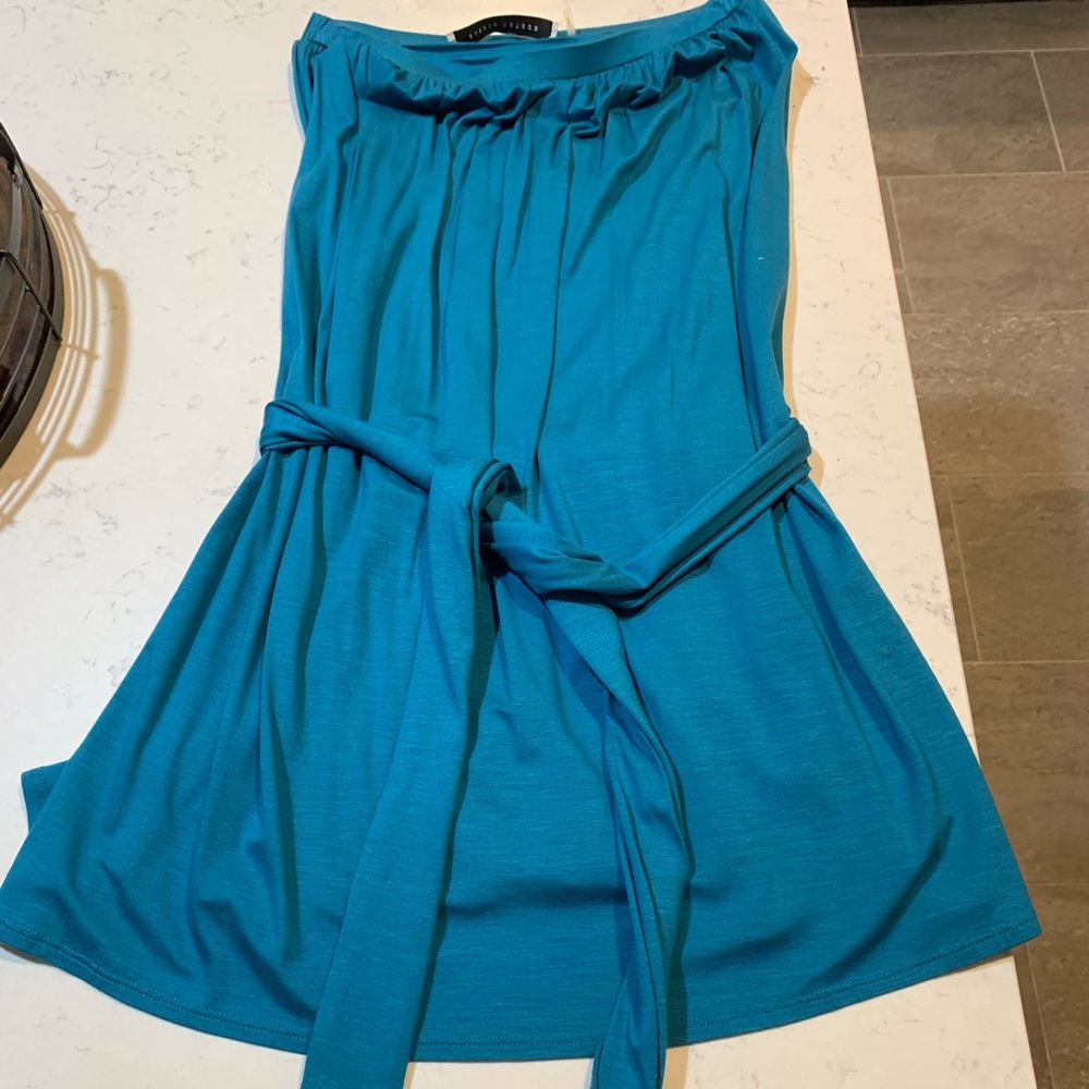 Super soft strapless dress
